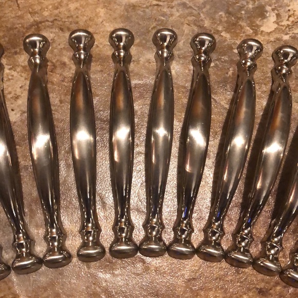 Amerock USA BP854-G9 Drawer Pull Handle Satin Sterling Nickel 3" Center Vtg (14) - Picture 4 of 7